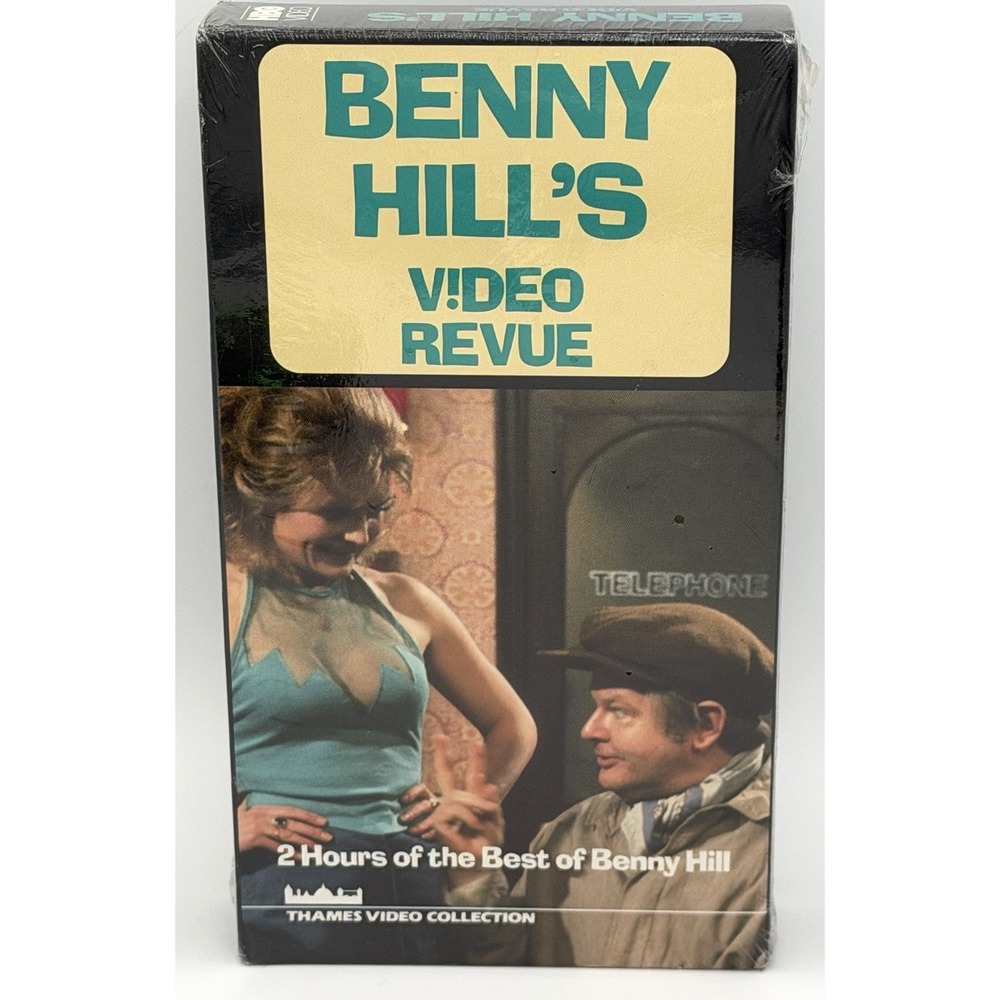 Benny Hill's Video Revue VHS Tape 2 Hours Best of Benny Hill 2002 New Sealed